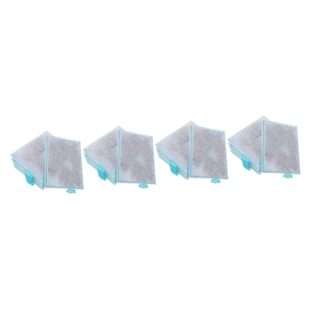 BESPORTBLE 24piezas Almohadillas De Algodón para Acuarios Repuestos De Filtro Compatibles Filtración y Práctica para Peceras