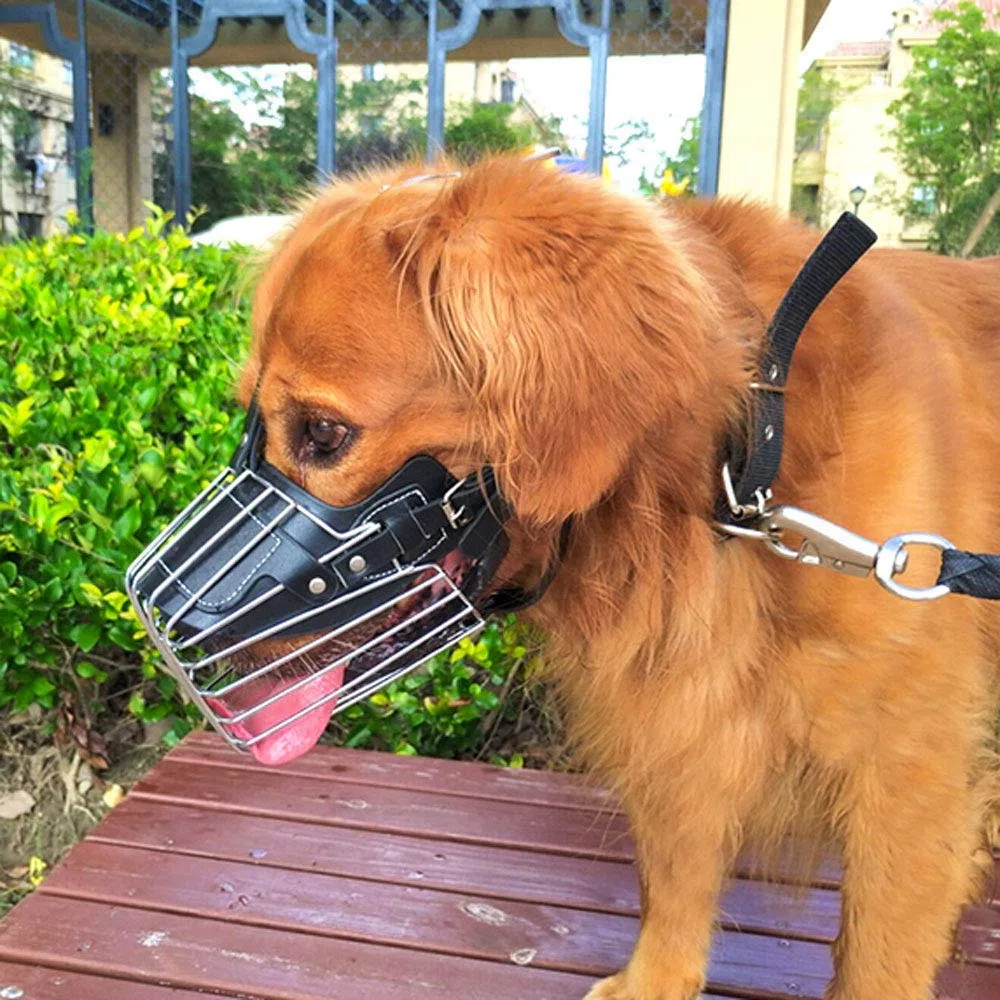 For Perros medianos y Grandes: Protege contra ladridos, mordiscos masticaciones Gracias a su Material de Poliuretano Reforzado