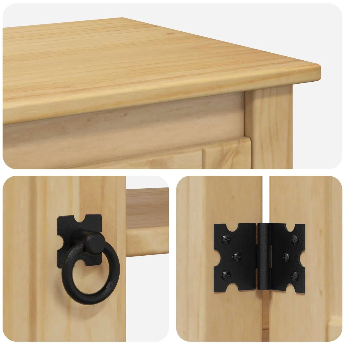 vidaXL Soporte para Acuarios Corona Marrón 101,5 x 37 x 73 cm 300 kg