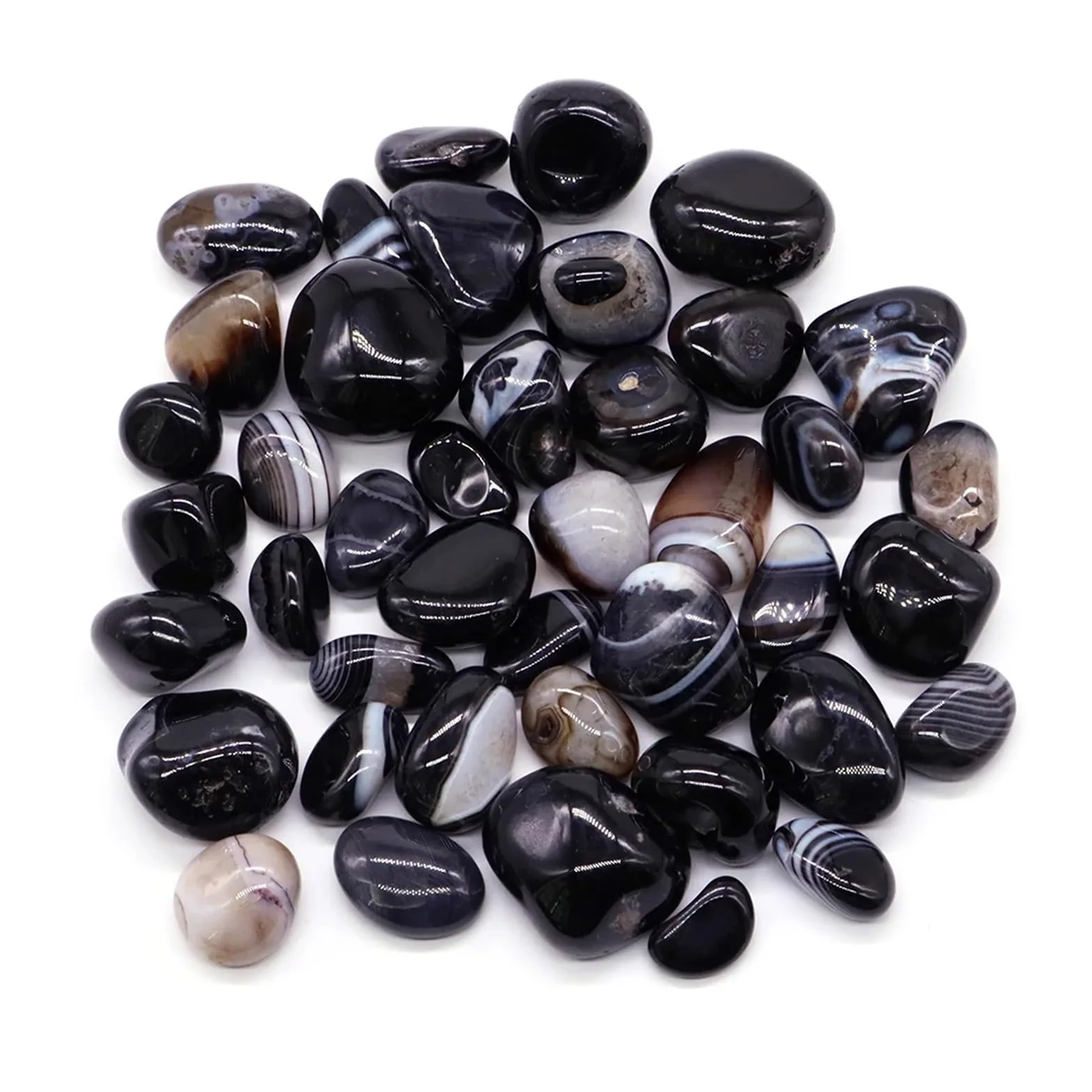 Piedras de Grava para peceras, Piedras De Grava for Acuario Y Jardín Multicolor Varios Tamaños(Color 18,100g)