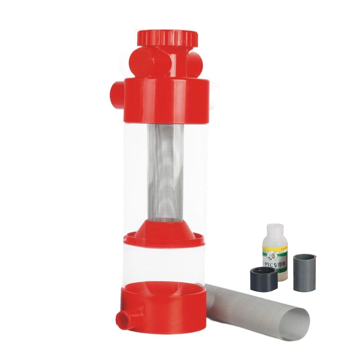Recolector de Heces de Peces para Acuario Filtro Limpiador De Desechos | Equipo de Limpieza, Separador Externo para Filtración de Acuario Betta y Gambas