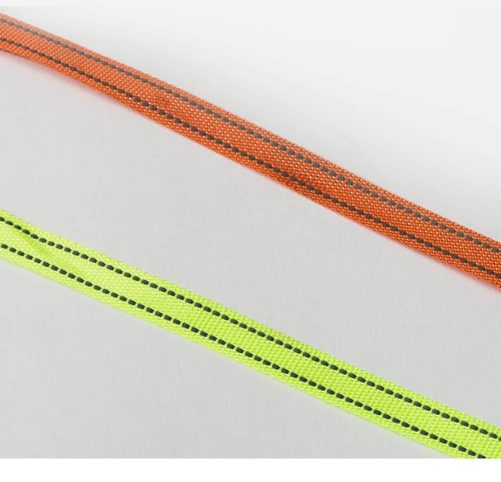 Correa retráctil doble para perro - Correa extensible para mascotas de 10 pies, resistente, de doble cabeza, con cerradura, con linterna LED, bolsas para caca, cuerda elástica reflectante - 360 grados