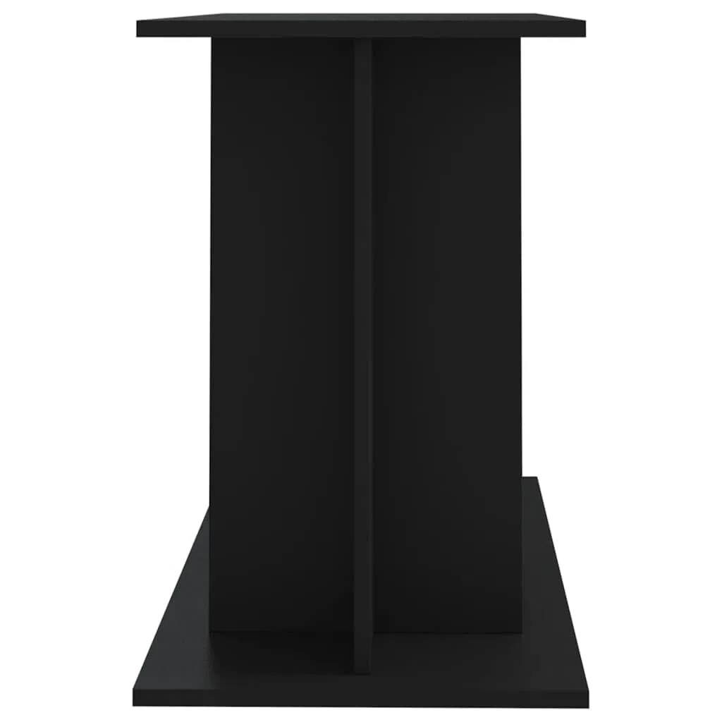 vidaXL Soporte para Acuario Madera de ingeniería Negro 100x40x60 cm (833584)