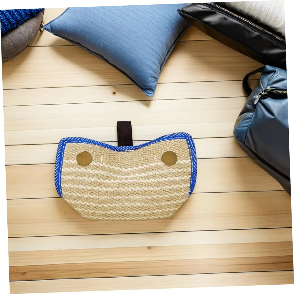BESPORTBLE Almohada de Jute con Asa Entrenamiento, de Mordida para Perros