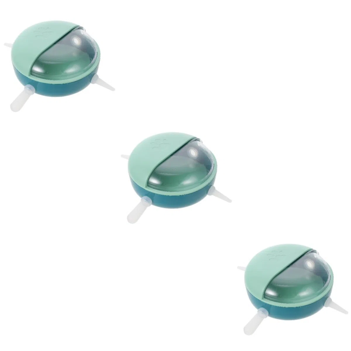 minkissy 3 Dispositivos de Lactancia para Cachorros, alimentador de pezones para Cachorros, comedero de Silicona para, comedero para Perros, alimentador de Leche para Gatitos,