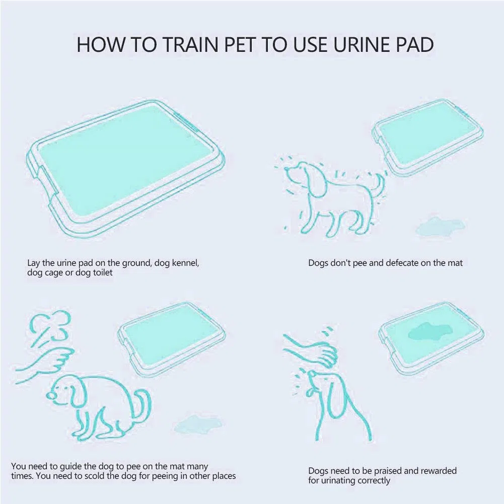 Empapadores Perros Cachorros, Toallitas de Entrenamiento para Mascotas, Súper Absorbentes Almohadillas de Entrenamiento para Atraer los Cachorros,Alfombrilla higiénica