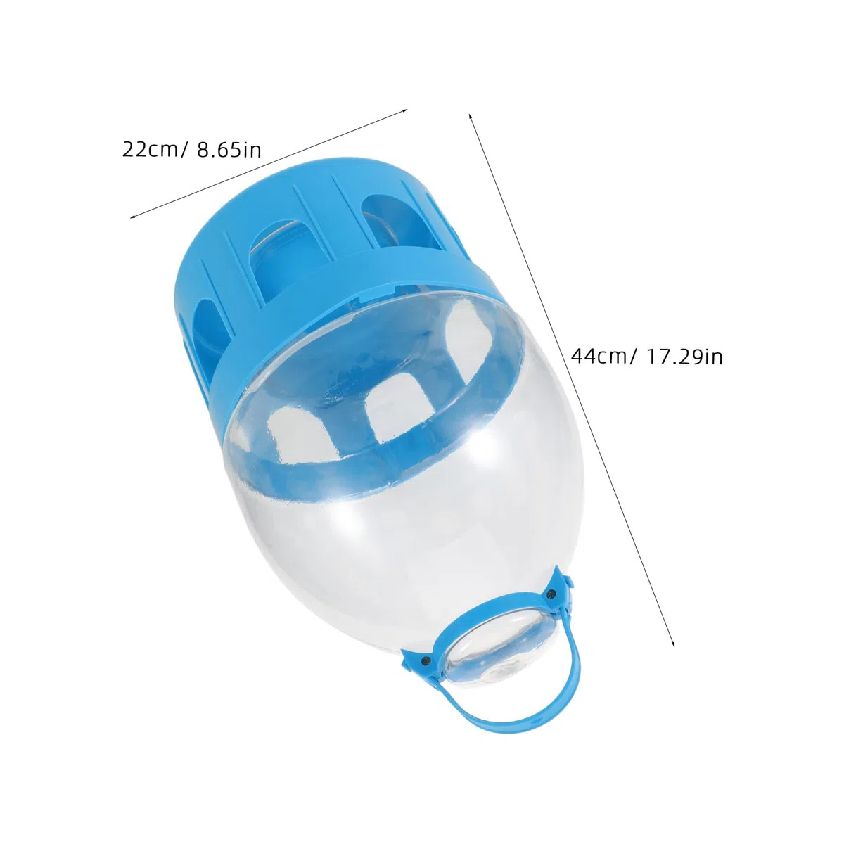 DOITOOL Bebedero para Palomas: Dispensador automático de Agua para Palomas y Aves de Corral de 10 l - Botella Colgante para Jaula - Bebedero para Aves de Corral para Interior y Exterior