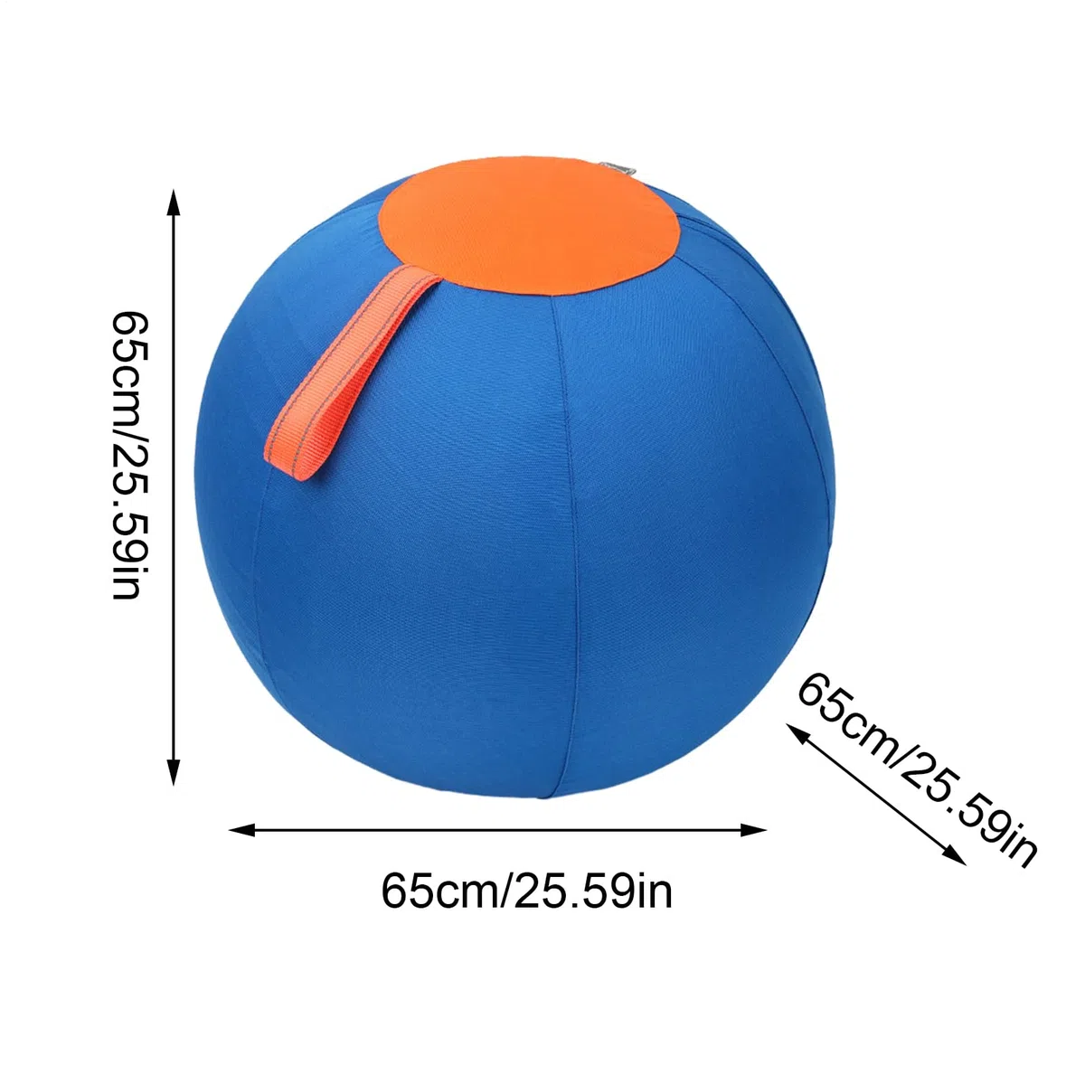 Pelota de pastoreo para perros Mordedor inflable para cachorros | Pelota Relajante para Perros para Jardín, Terraza, Parque, Apartamento, Hogar, Oficina, Refugios y