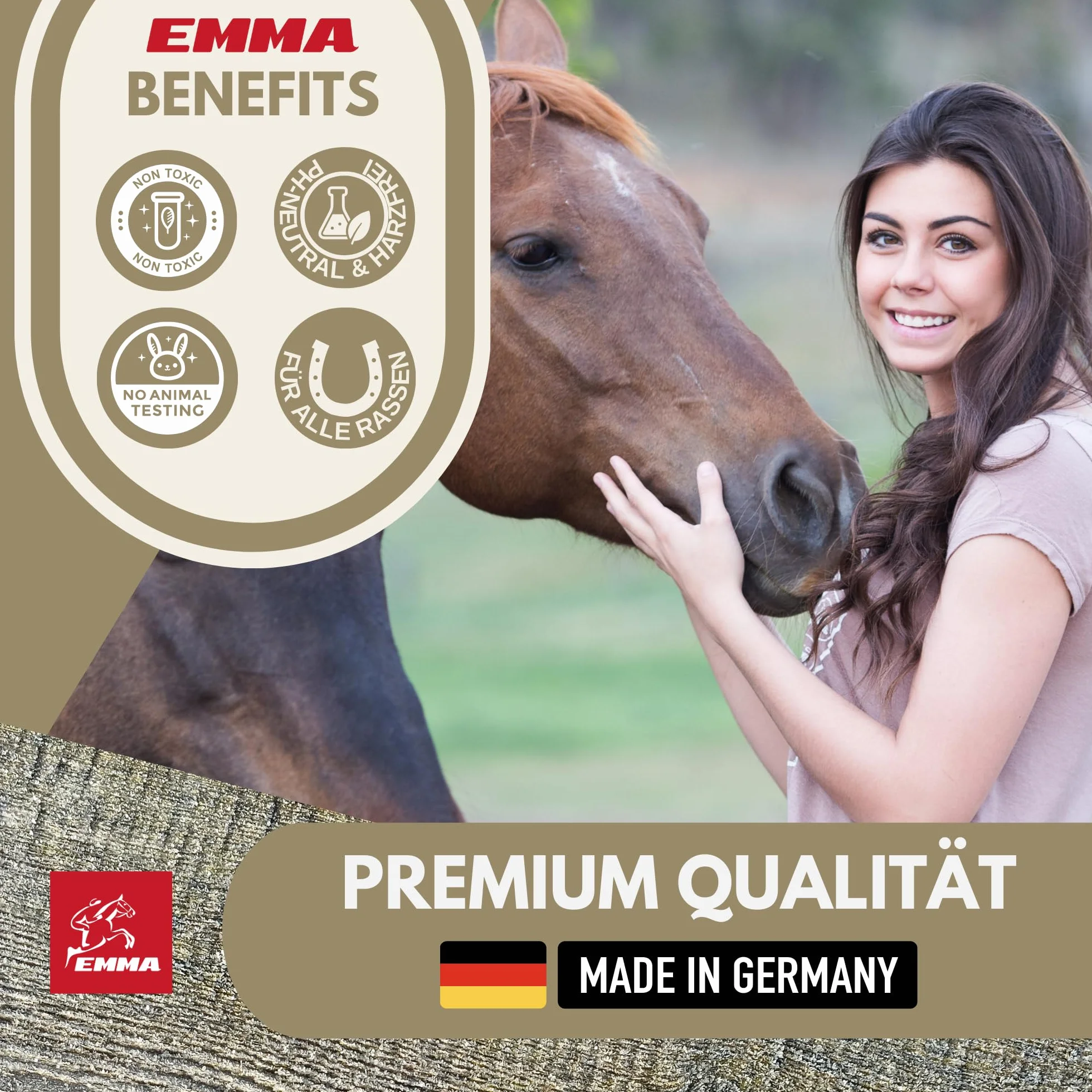 Pasta vitamínica para Caballos Aminoácidos Caballo Amino Vitamina E Levadura de Cerveza Energía Alimento reconstituyente para músculos doloridos Regeneración Rendimiento Muscular Musculación 3 * 30ml