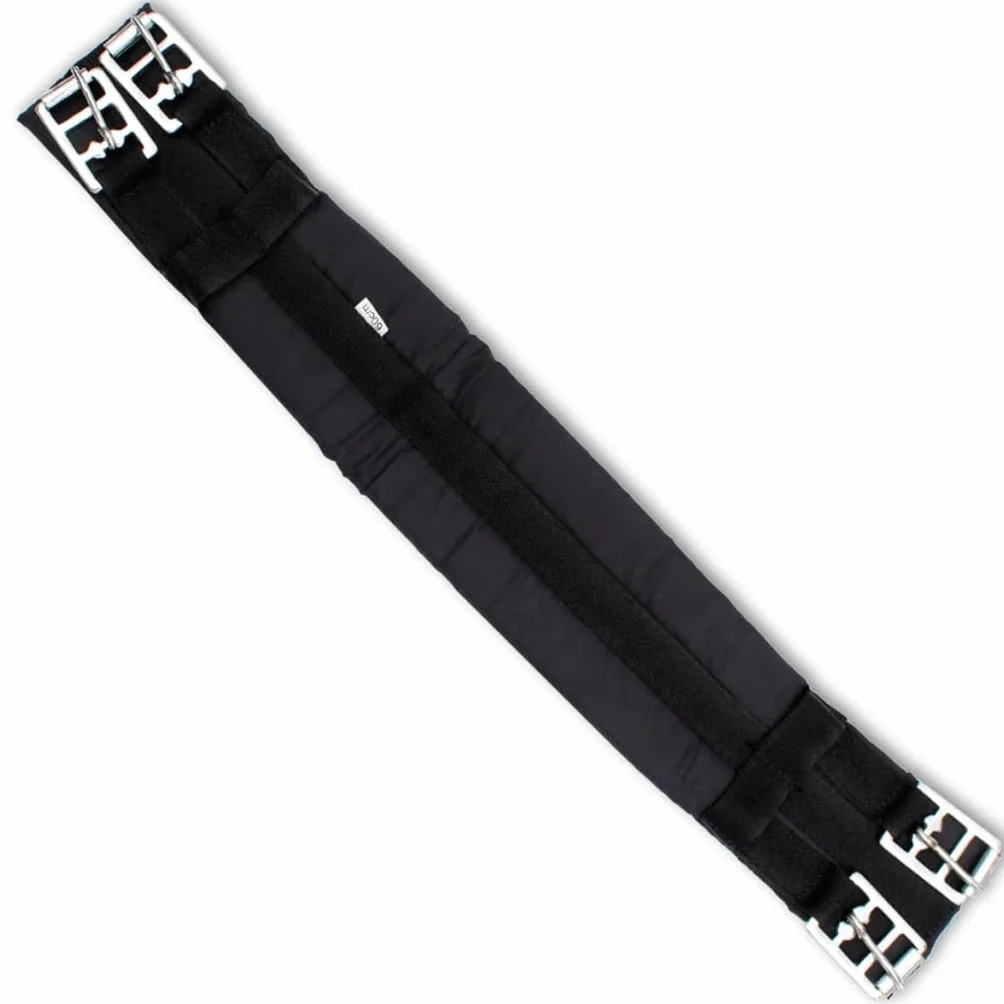 Juego de sillín para pony, 10 pulgadas, color negro, con cubierta de sillín, estribo, correa para sillín de equitación y estribo para pony, sillín de doma sin árboles, comodidad durante la