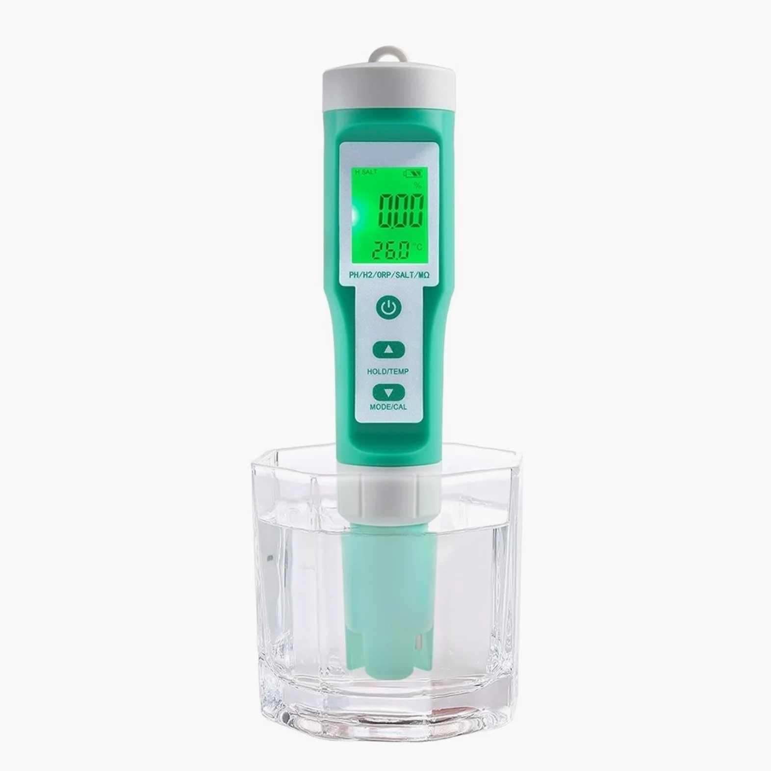 Medidor Agua Medidor De PH Tds Tester Digital ORP EC Salinity H2 SG SPA Acuario Herramienta Prueba Agua Solución Fertilizante Resistividad Instrumentos Multiusos Preciso Fácil