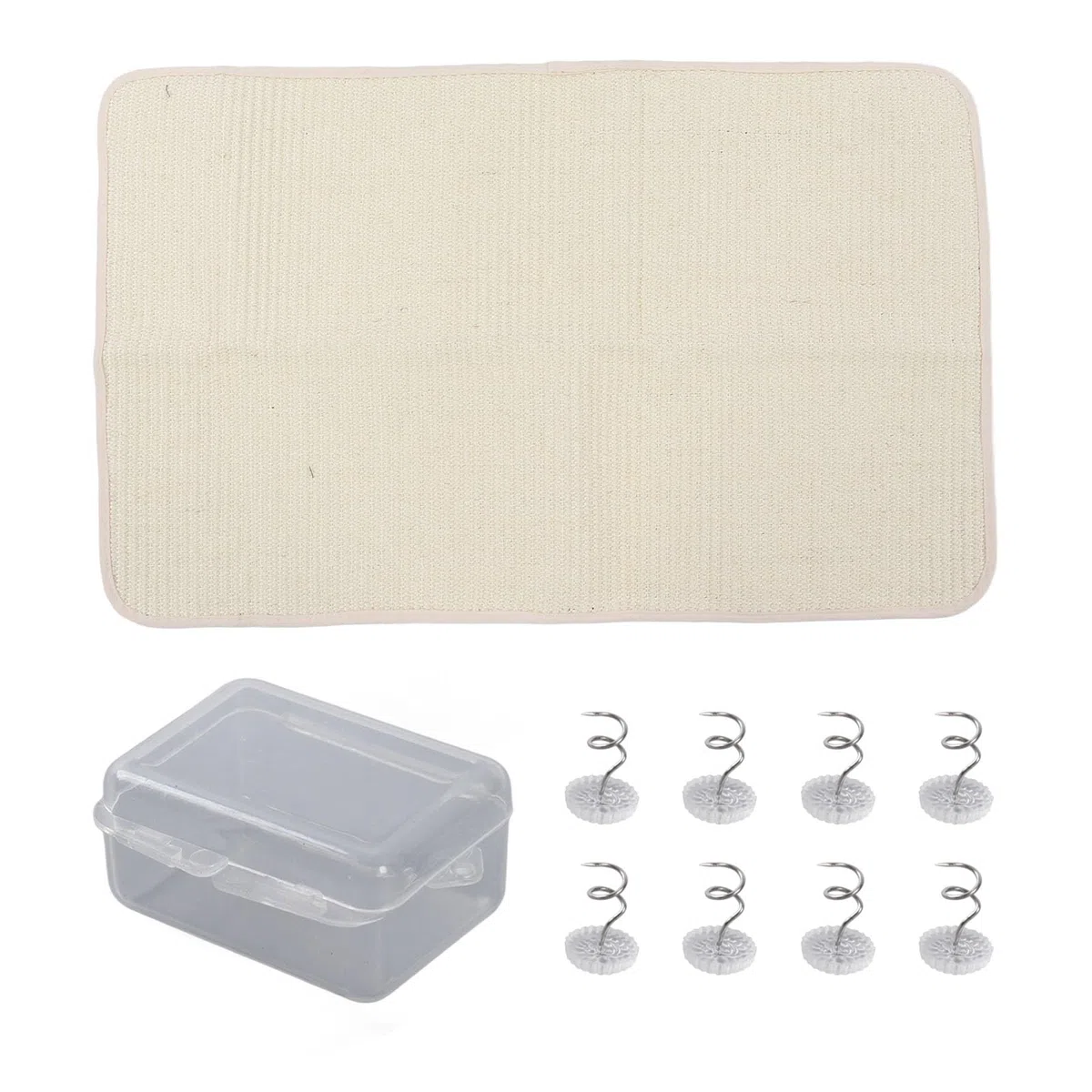 Alfombra rascadora para Gatos de sisal, Protector contra arañazos para sofás, Almohadilla Grande de sisal y cáñamo para rascar, protección para sofás y Muebles con Accesorios de (Largo 49,5 cm.)