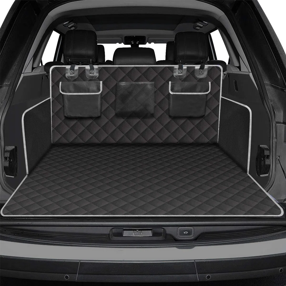 Funda para Maletero de Coche para Perros para Peugeot 208 2019-2023 2024, Universal Protector de Maletero para Perro Perro Funda Maletero Cubierta,C
