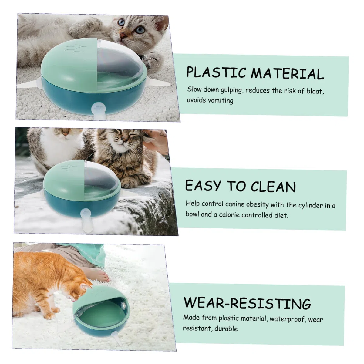 minkissy 3 Dispositivos de Lactancia para Cachorros, alimentador de pezones para Cachorros, comedero de Silicona para, comedero para Perros, alimentador de Leche para Gatitos,