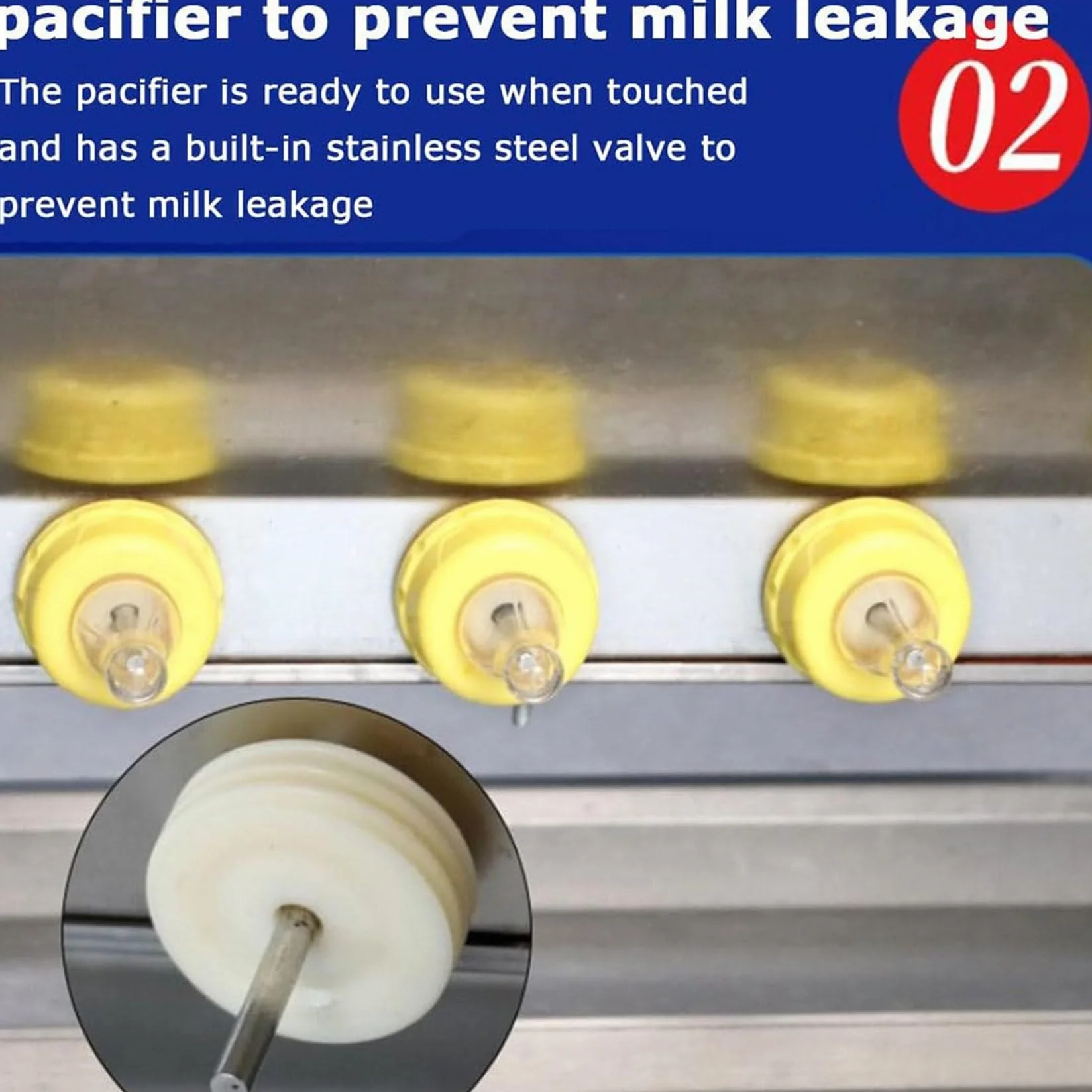 Biberón de lactancia de acero inoxidable para lechones y corderos, alimentador multipezón, fácil de limpiar, solución de cuidado duradera para ganaderos