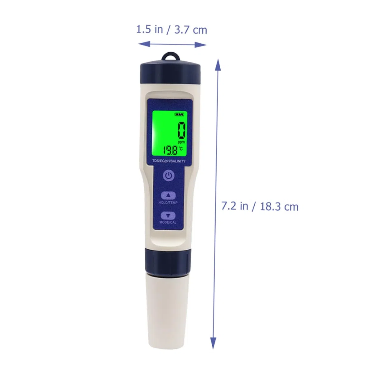 Ciieeo Medidor De Salinidad Digital para Acuarios Agua Salada Medidor Digital De Calidad De Agua De Mar Precisión Alta