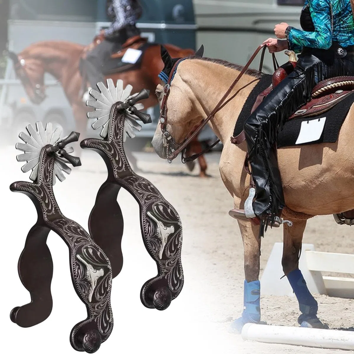 Espuelas Para Botas Suministros Para Competición Ecuestre