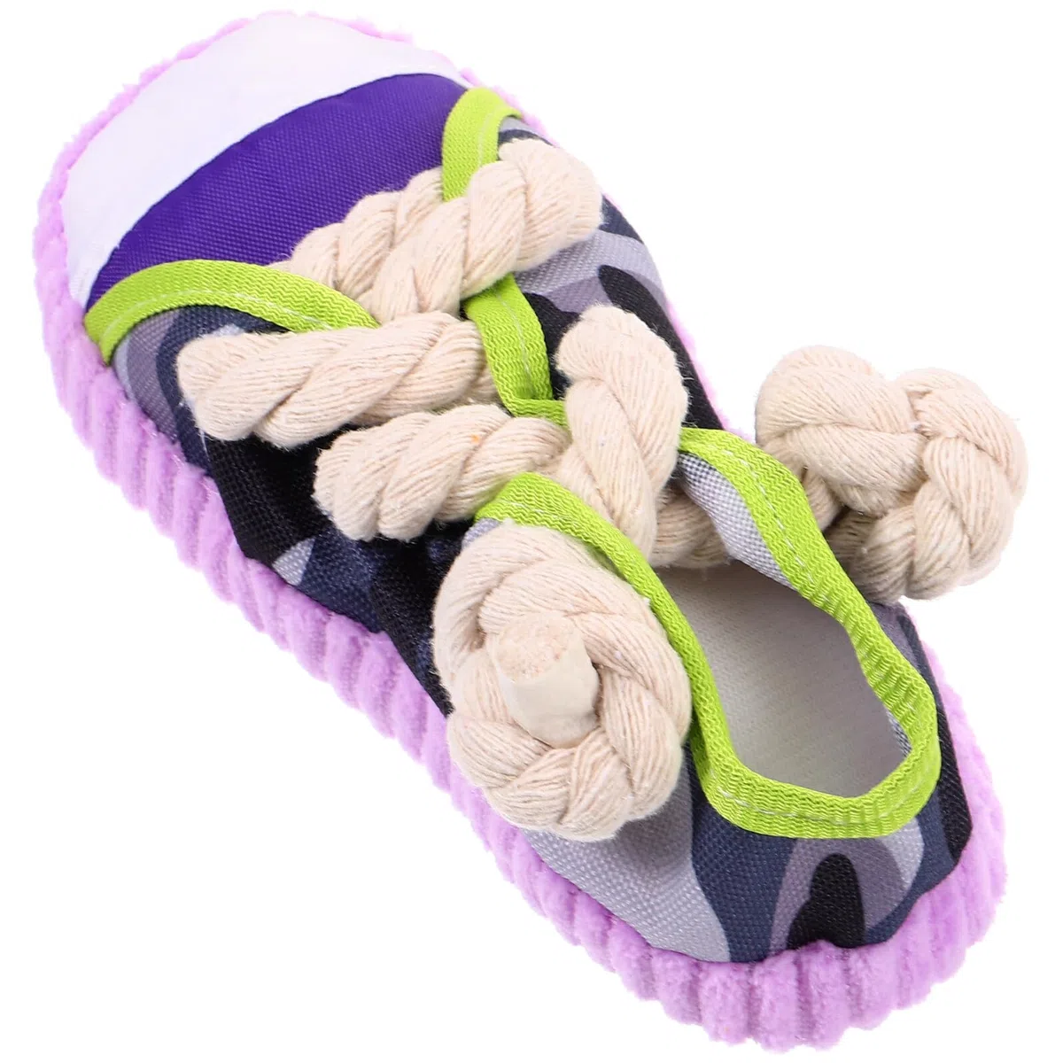 Abaodam Juguete para Perros Forma de Zapato Chirriante Resistente y Ligero para Morder y Limpiar Dientes Entretenimiento y Entrenamiento para Cachorros y Perros Adultos