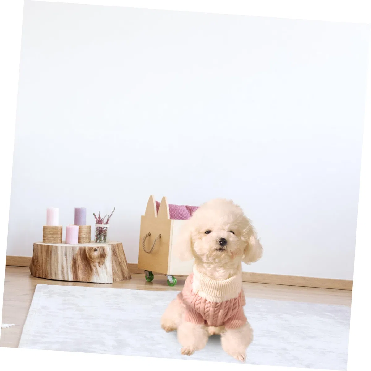 BESPORTBLE 3piezas Suéter De Invierno para Ropa De De Algodón Vestido De Mascota para y Invierno Color Rosa XS