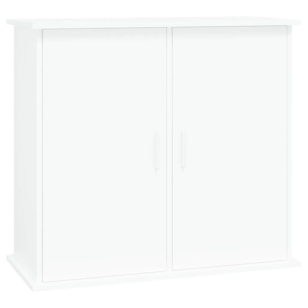 Soporte para Acuario Madera de ingeniería Blanco 81x36x73 cm Peceras Acuario Grande