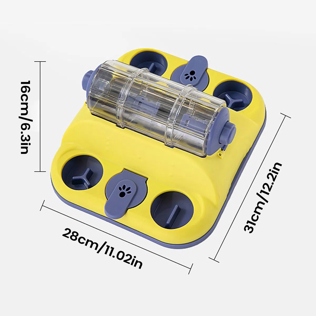 Juguetes Para Perros Dispensadores de Premios Alimentador Lento Interactivo | Dispensador De Premios Interactivo Para Perros Para Enriquecimiento Mental para Gatos y Cachorros,
