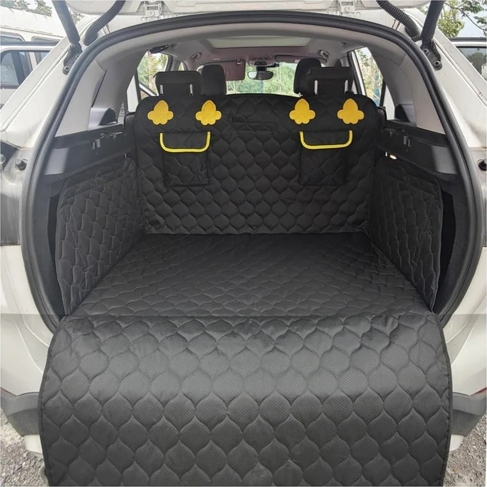 Protector de Maletero para Perros para Toyota RAV4 2019-2024 | Funda Maletero Coche Perros Antideslizante Impermeable Antiarañazos Proteger contra el Pelo del Perros Polvos Suciedad Líquid