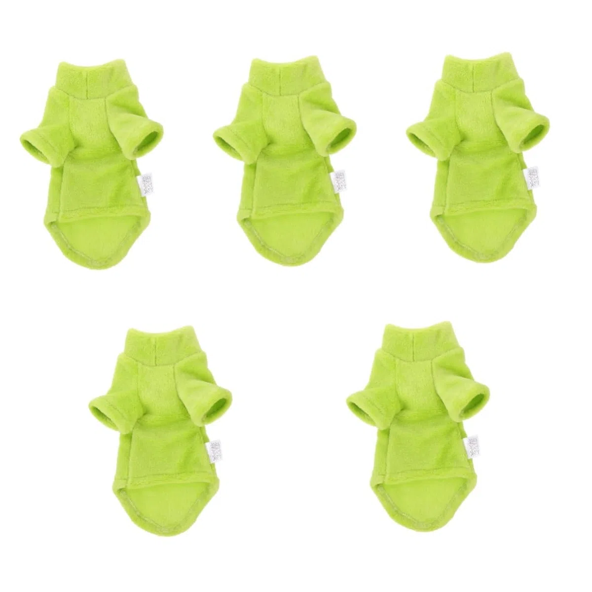 VANZACK 5 Piezas Ropa para Mascotas Ropa De Gato De Peluche Decoración De para Mascotas Ropa Transpirable para Gatos Abrigo De Gato Ropa Térmica para Gatos Terciopelo