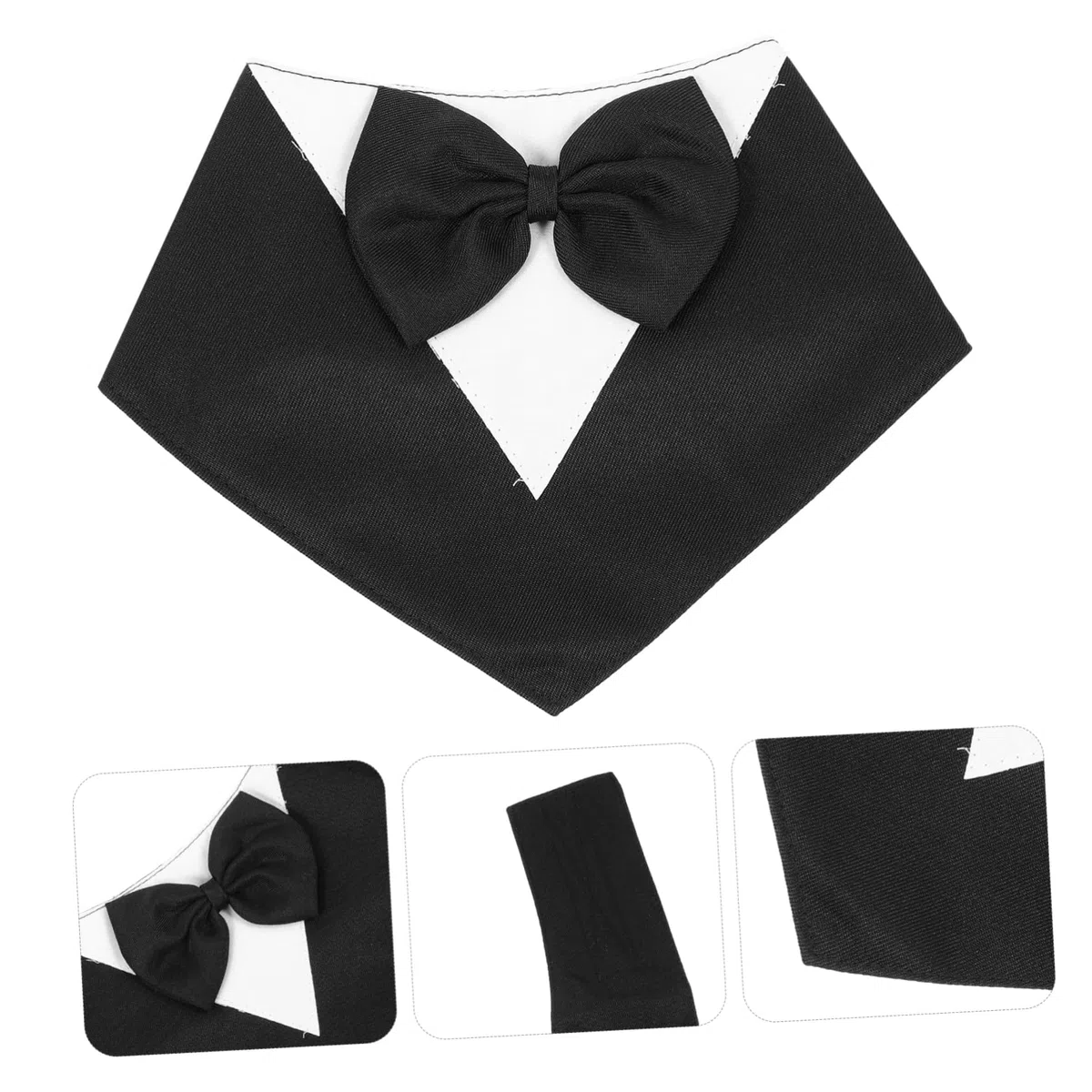 ABOOFAN 5 Accesorios De Moda para Mascotas Trajes para Perros Pajaritas Bufandas Y Corbatas Geniales para Cachorros.
