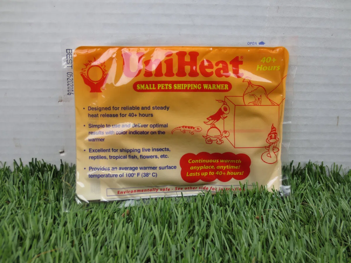 Paquete de 10 unidades de 40 horas UniHeat para plantas de comida y pez, reptil, insectos, vivos, alimentos