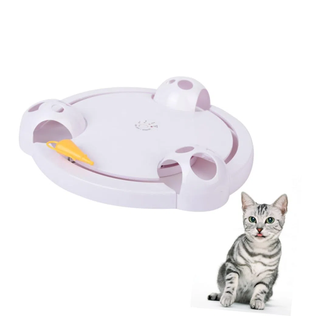 Hemobllo 1pieza Juguete para Gatos Automático Interactiva Ratón y Giratoria para Entretenimiento De