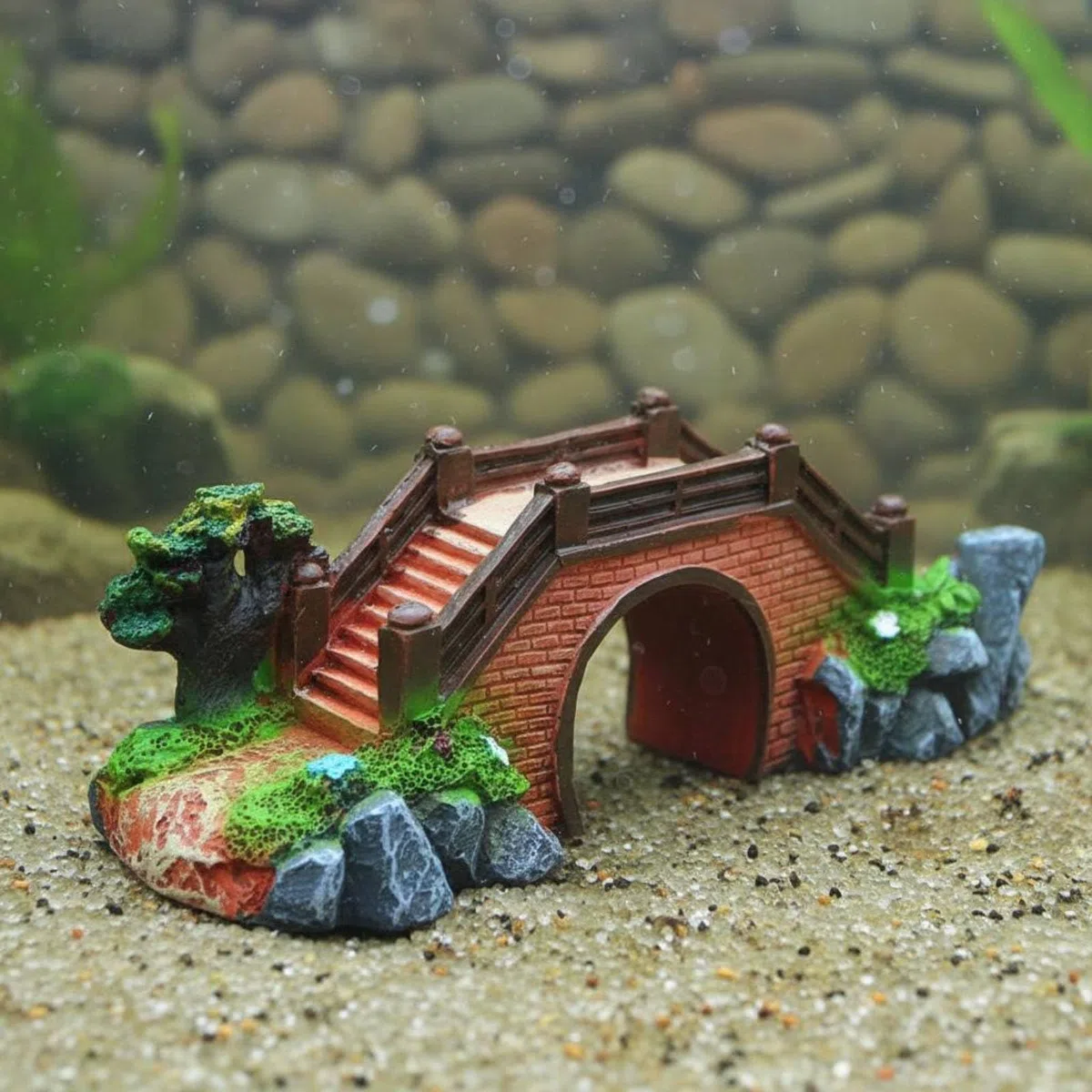 Aquarium Coral Ornamento para Acuario Roca Montañosa Paisajismo Decorativo Resina de Forma Esculpida Que No Sobrecarga Adecuado para Acuaristas Tanque, Style to 2