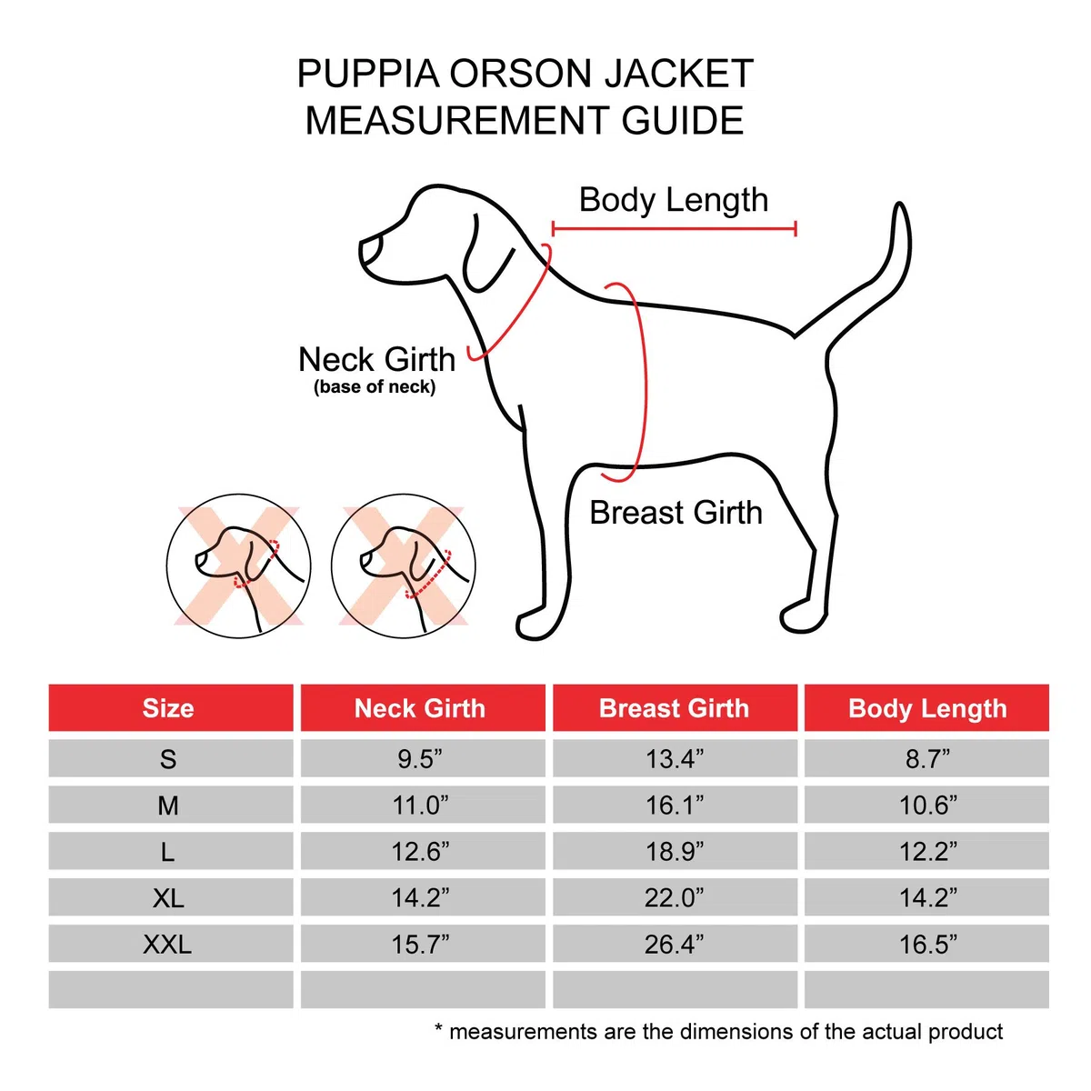 Puppia Orson - Abrigo de Perro - Azul Marino - XXL