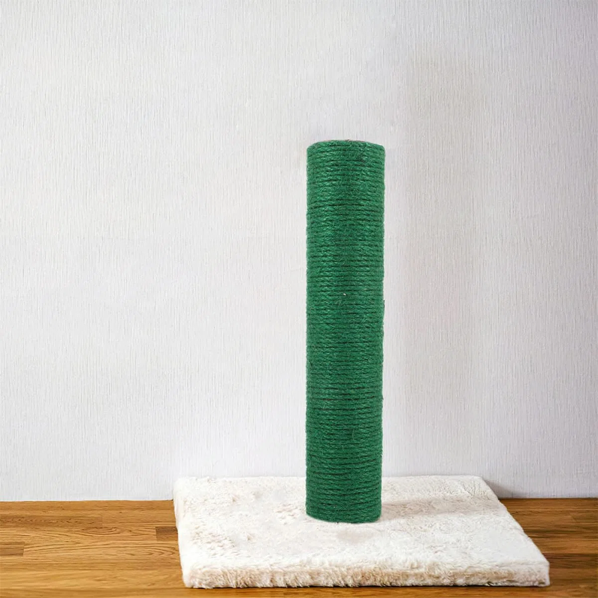 Cabilock Poste Rascador de Suelo para Gatos 2 Piezas, Repuesto de Cuerda de Yute Natural, Accesorio para Rascador Decorativo de Interior, 50 Cm Alto X 8 Cm Diámetro, Adecuado para