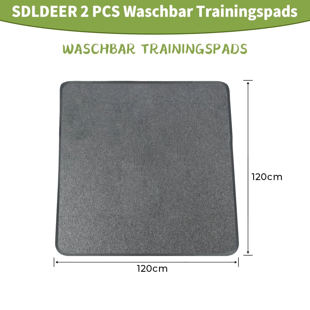 Empapadores para Perros Pequeños, 122 cm x 122 cm Almohadillas de Entrenamiento Lavables para Perros, Reutilizables, Antideslizantes, Superabsorbentes, Almohadillas para Cachorros, Gatitos, Cobayas