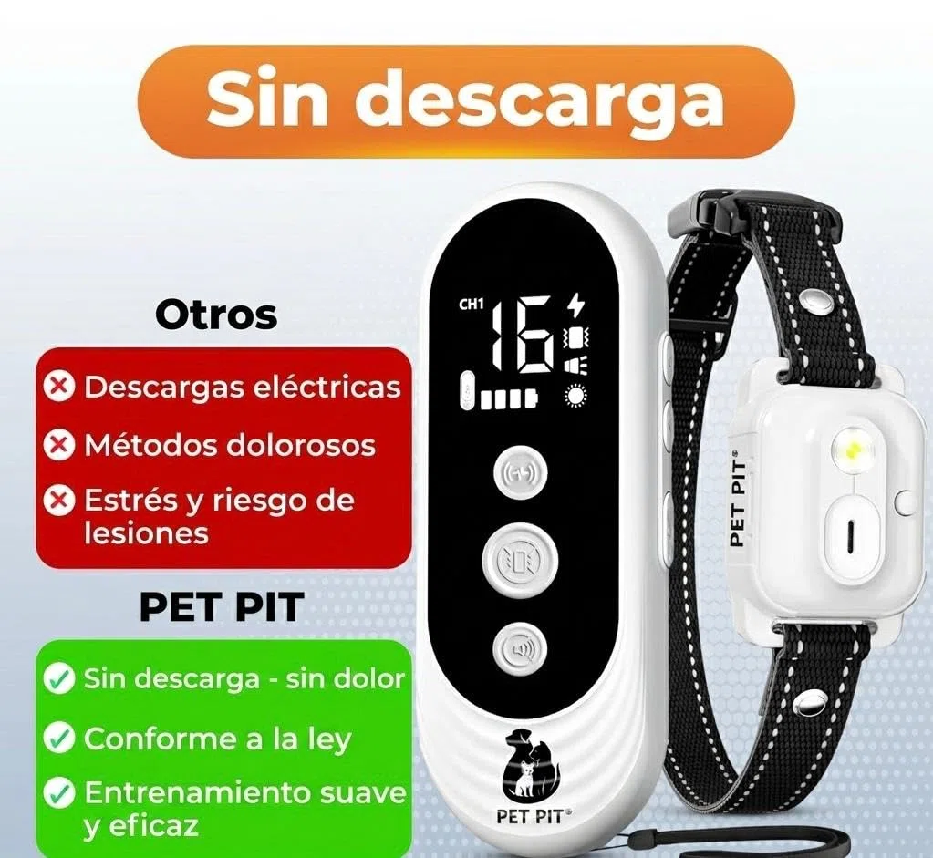 Collier pour Chien Avec Télécommande, Portée jusqu’à 3 km, Fonctions Sonores, Vibration et Lumière, 4 Modes Personnalisables, Étanche IPX7, Rechargeable, pour Utilisation Quotidienne