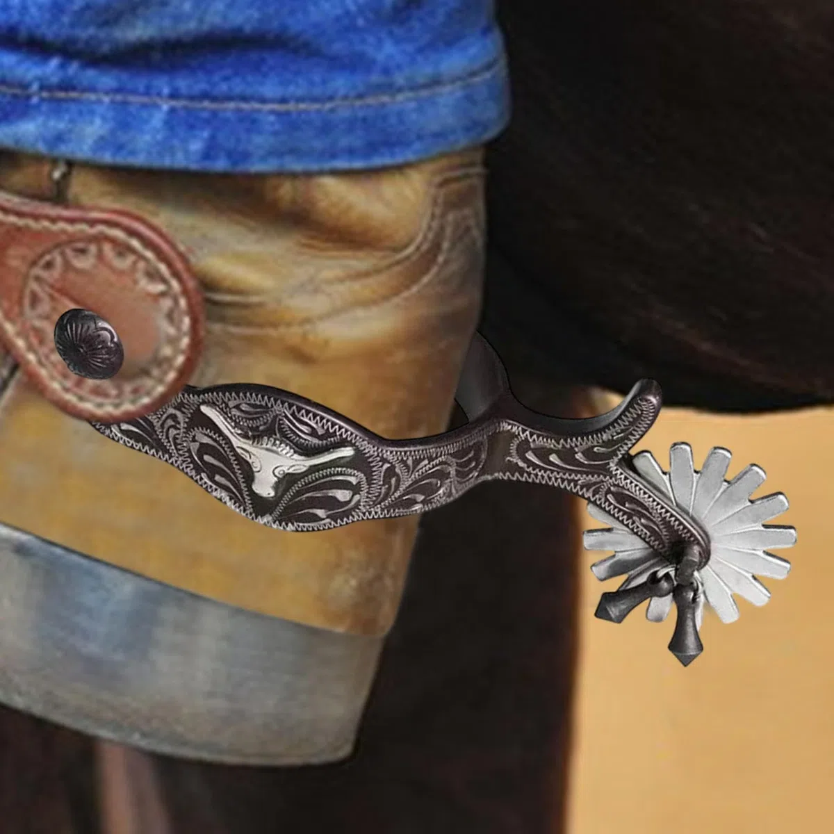 Espuelas De Bota Equipo Deportivo Ecuestre