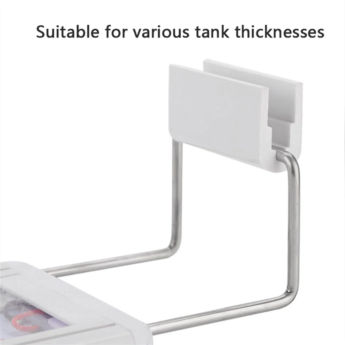 Luz para Piscina Super delgado Le Luz acuática de iluminación de acuario DS con soporte ajustable 20-6 0cm Clip impermeable extensible en la lámpara for el tanque de pescado Luces Sumergibles ( Color