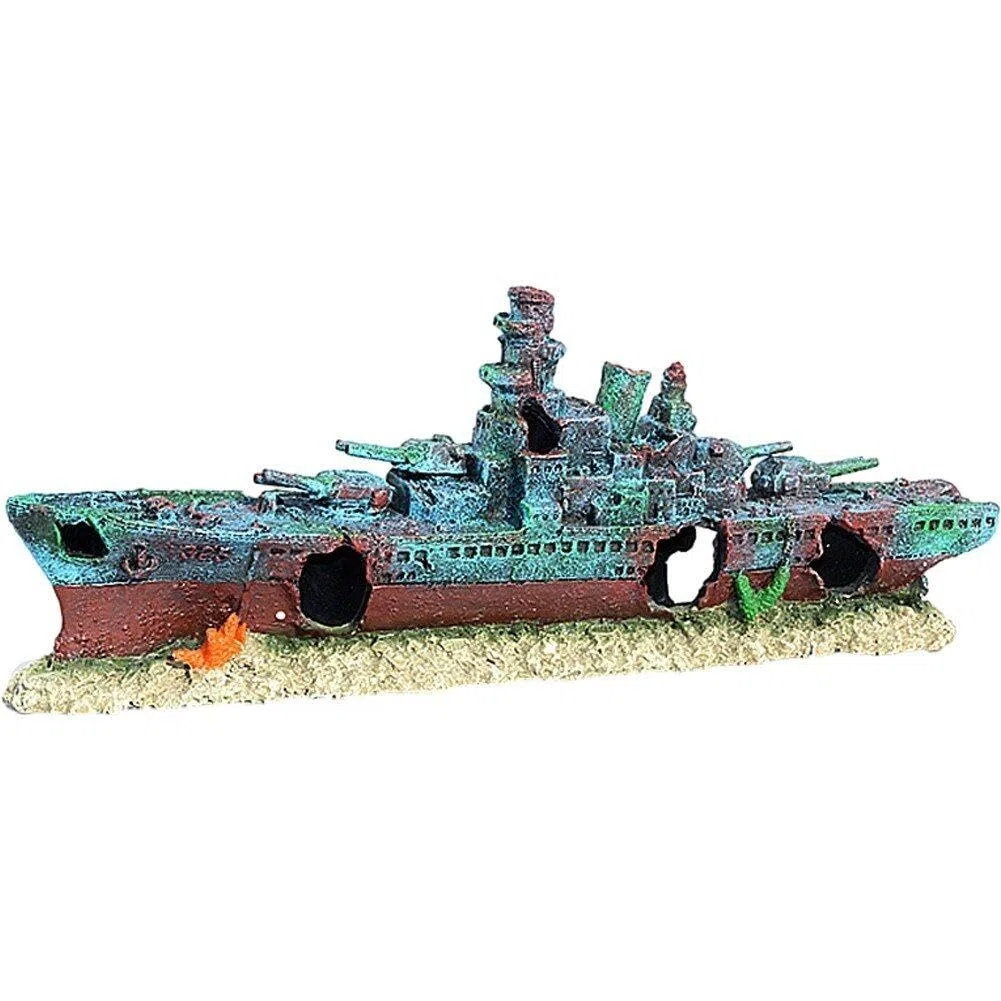 Aquarium Barco Decoraciones De Naufragios Resina Decoraciones De Barco Barco De Resina Aquario Aquario Decoración De Pecera Ornamento