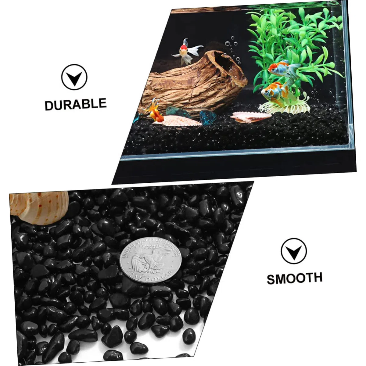 Happyyami 1bolsa Gravilla Decorativa para Acuarios y Terrarios Arena para Paisajismo De Grava para Peceras para Decorar Jarrones y Plantas