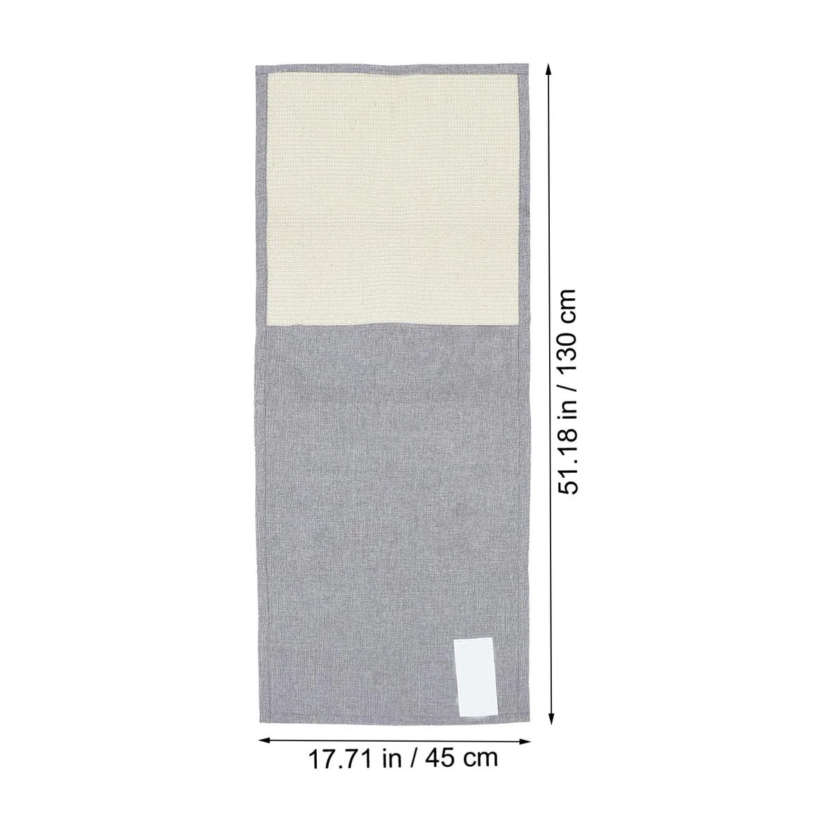 TOPBATHY Funda para Reposabrazos de Sofá para Gatos, Protector contra Arañazos Garra de Sisal, Alfombrilla Antiarañazos Gris Claro para Muebles, Suministros para Mascotas, Uso Doméstico