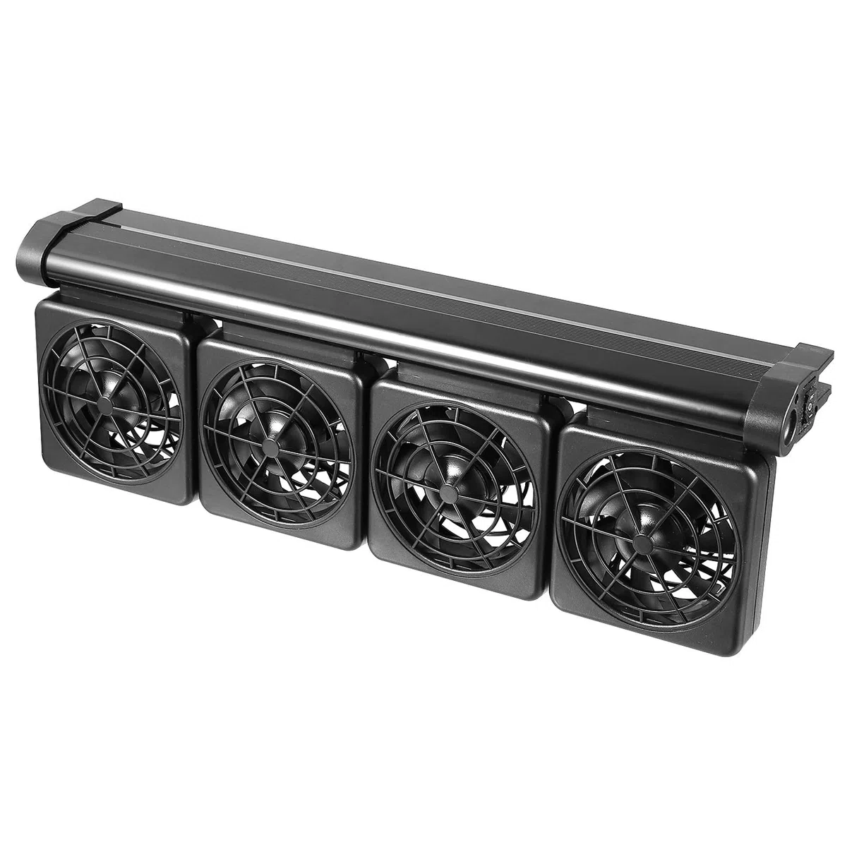 MAGICLULU Enfriador de Acuario Ajustable Negro, Ventilador de Enfriamiento Acuario para Pecera