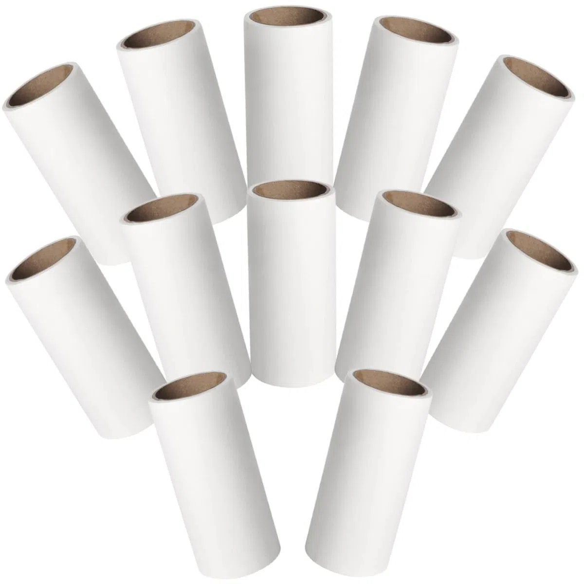 INOOMP 12 Uds Rodillos De Pelusa De Papel Adhesivo Conveniente Removedor De Pelusa Gato Removedor De Pelusa Conveniente Rodillo De Piel Conveniente Removedor De Pelusa Accesorio De