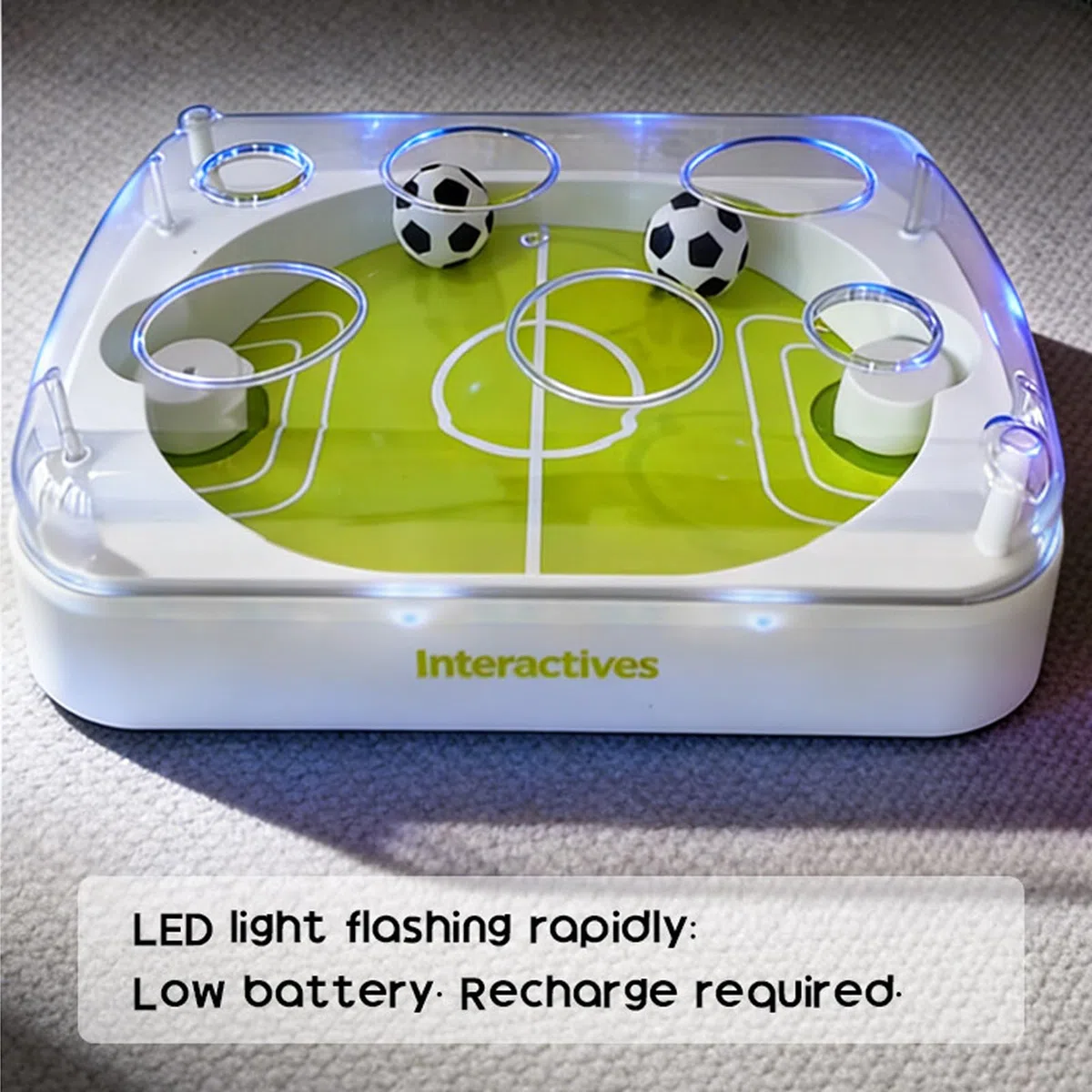 Pelota Interactiva para Gatos Juegos interactivos de fútbol para mascotas