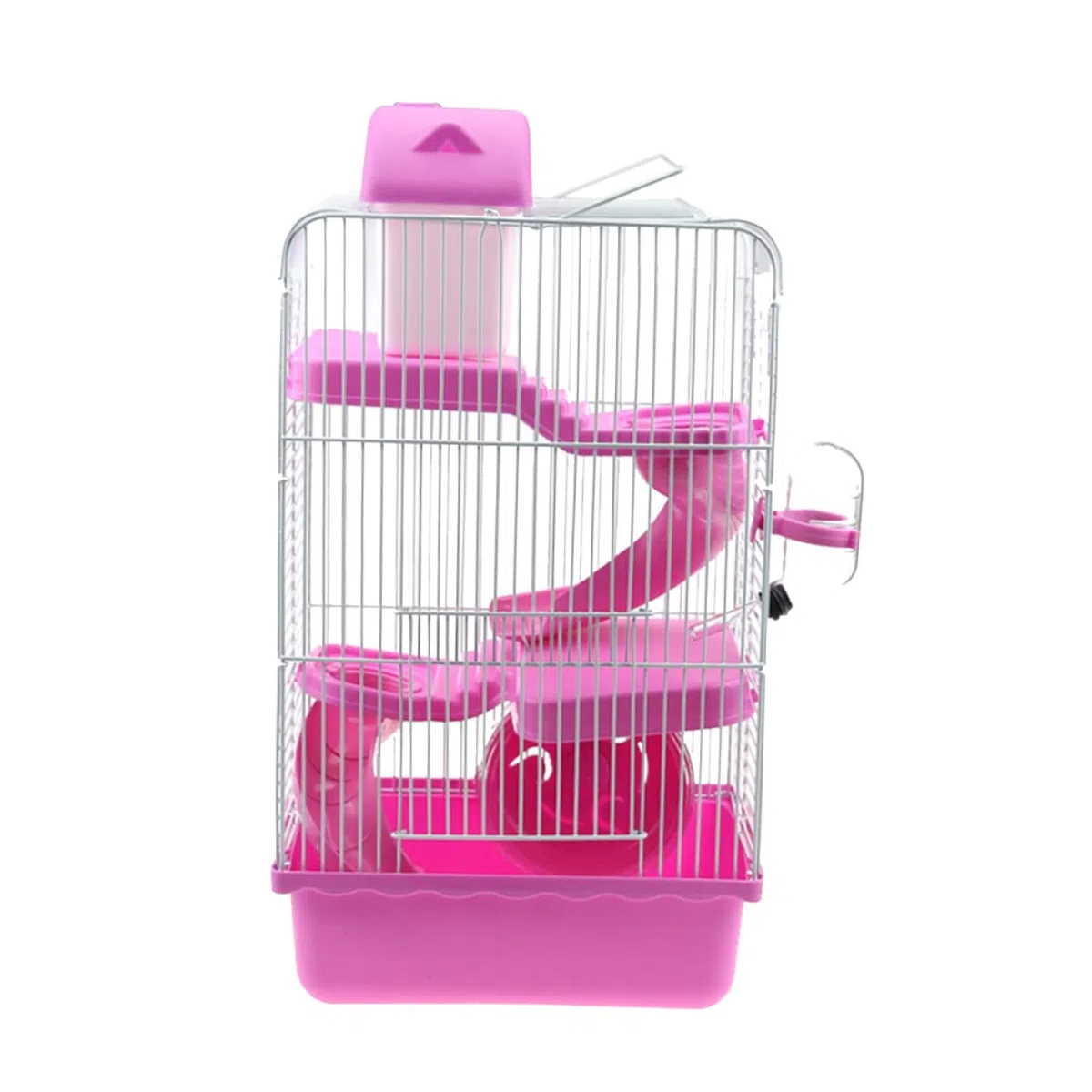 VANZACK Jaula para Animales Pequeños Jaula para Hámster para Cobayas para Hámster para Hámster para Mascotas Pequeñas Rosa para Mascotas