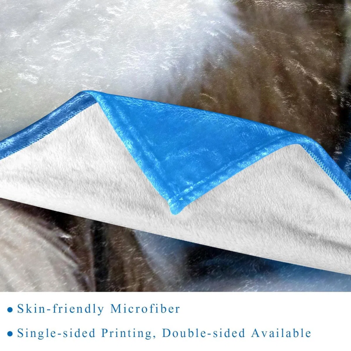 Manta de forro polar, súper suave, lujosa manta de cama Shih Tzu perro cachorro