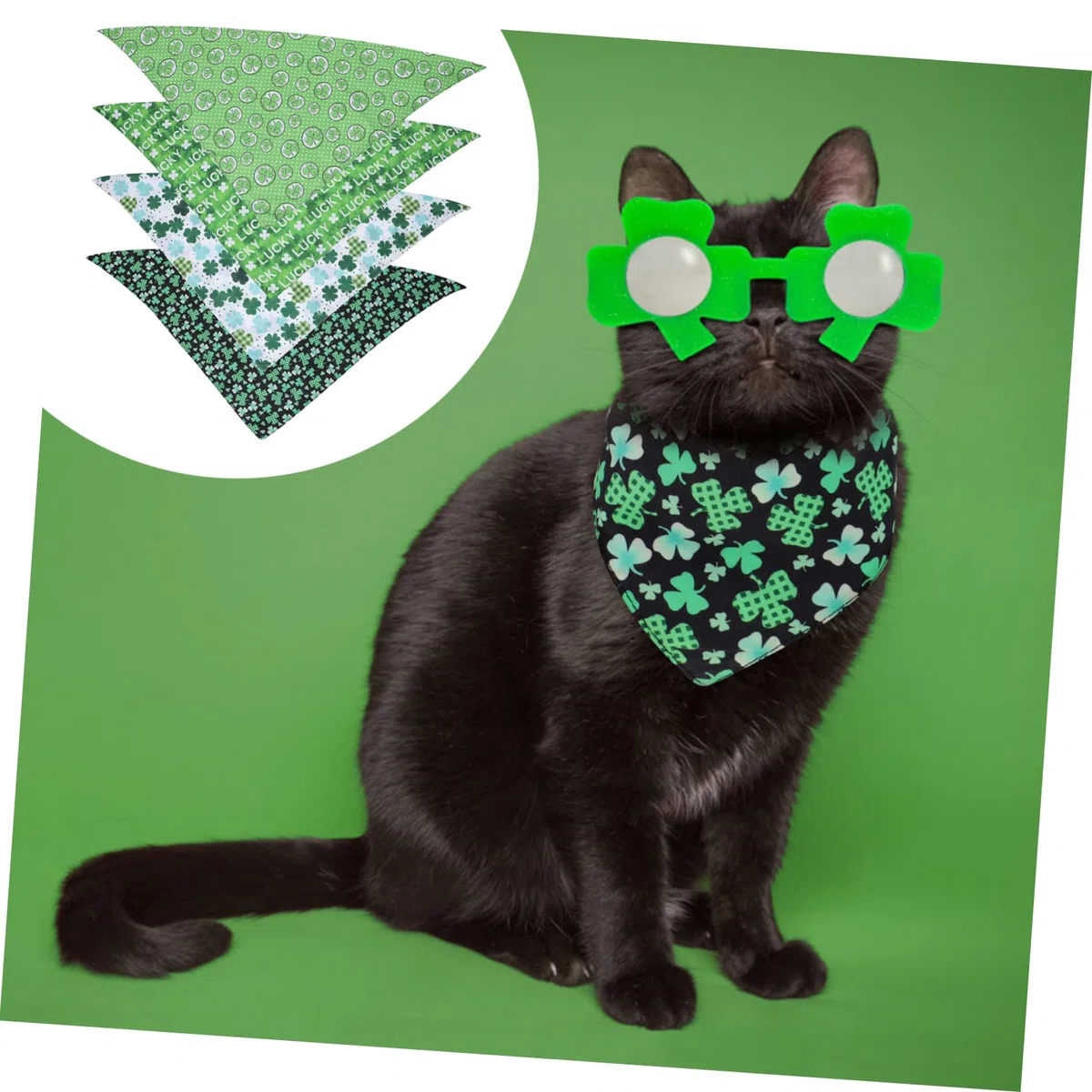 Toddmomy 8piezas Bandana para Perros Creativa y Adorable Babero De Mascotas para Fiesta Accesorios para Perros y Gatos para Dueños De Mascotas