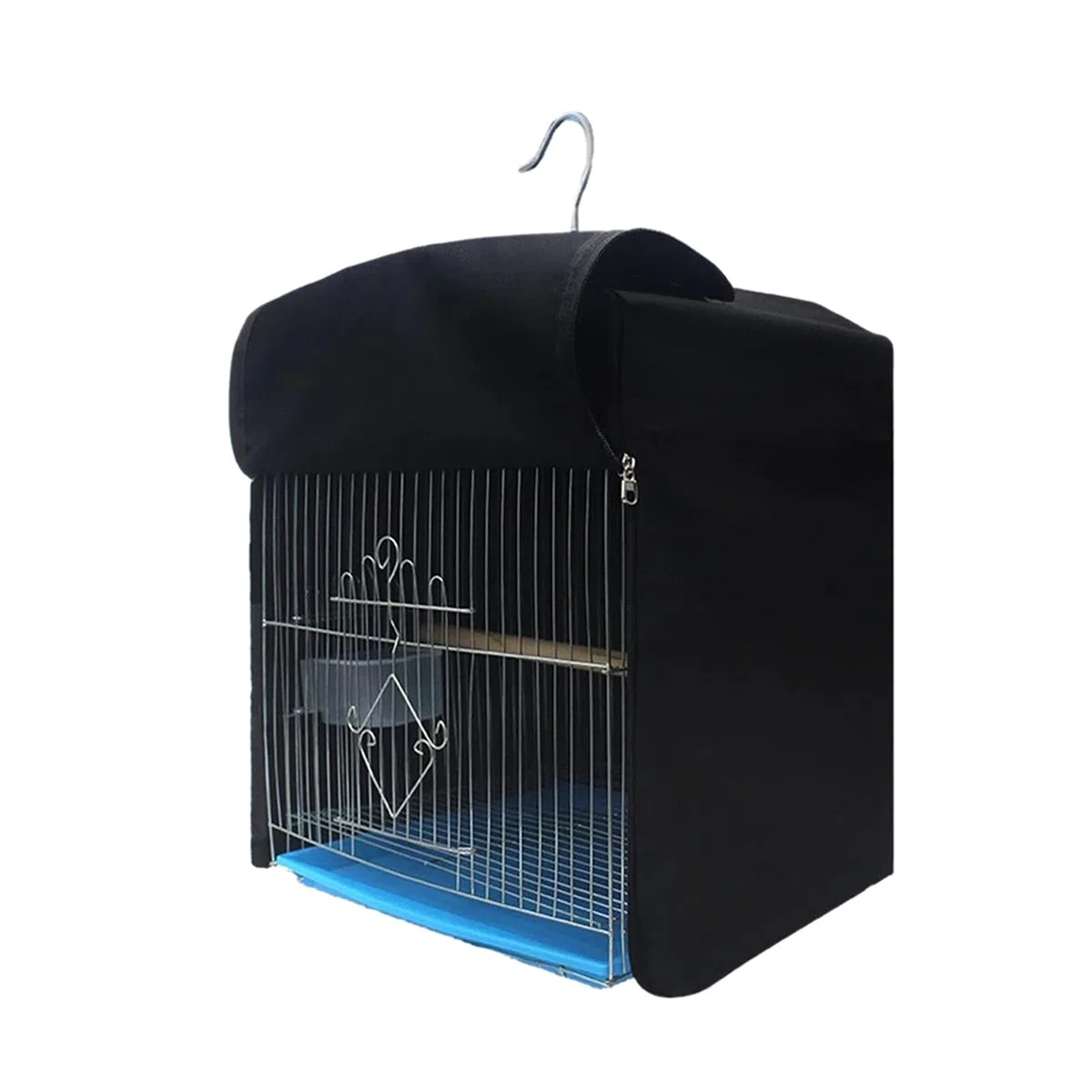 Funda para Jaula De Pájaros Sólida, Material Opaco Y Transpirable, Funda para Jaula De Pájaros, Tela Cálida, Funda Protectora para Jaula De Pájaros, Fácil De Usar