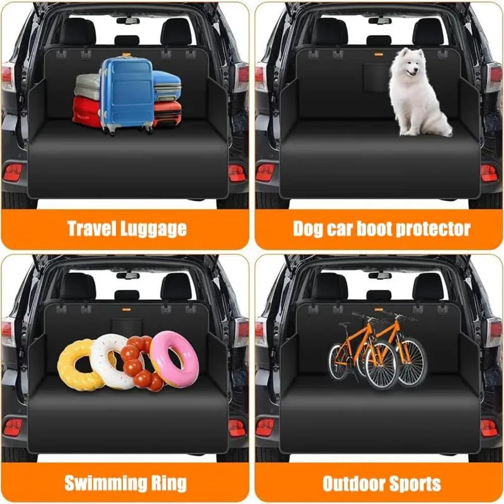 Funda Maletero Coche Perros, para VW Golf GTI 2020-2024 Funda Protector Perros para Maletero Resistente al desgarro y fácil de Limpiar