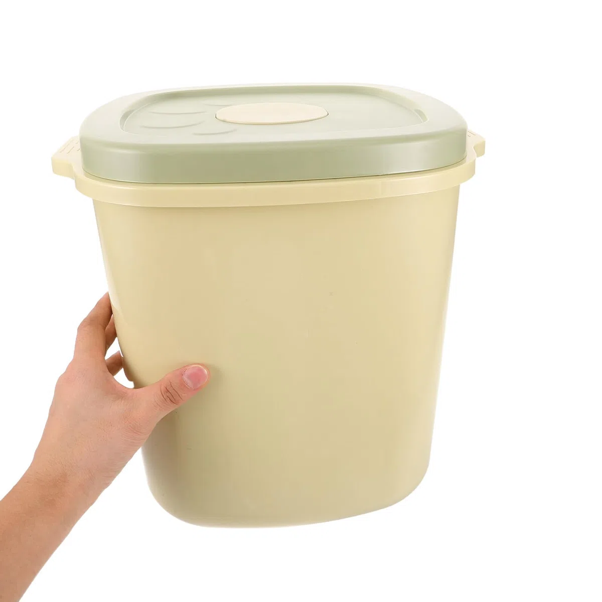 Toyvian Contenedor Hermético para Alimentos de Mascotas con Tapa Apilable de Pet, Cubo para Almacenar Comida de Perros y Gatos con Capacidad Flexible y Frescura Asegurada