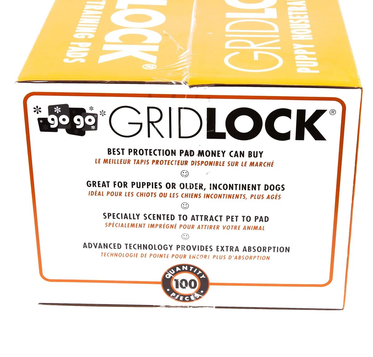 Gridlock Housebreaking - Almohadillas de Entrenamiento para Mascotas, Paquete de 100